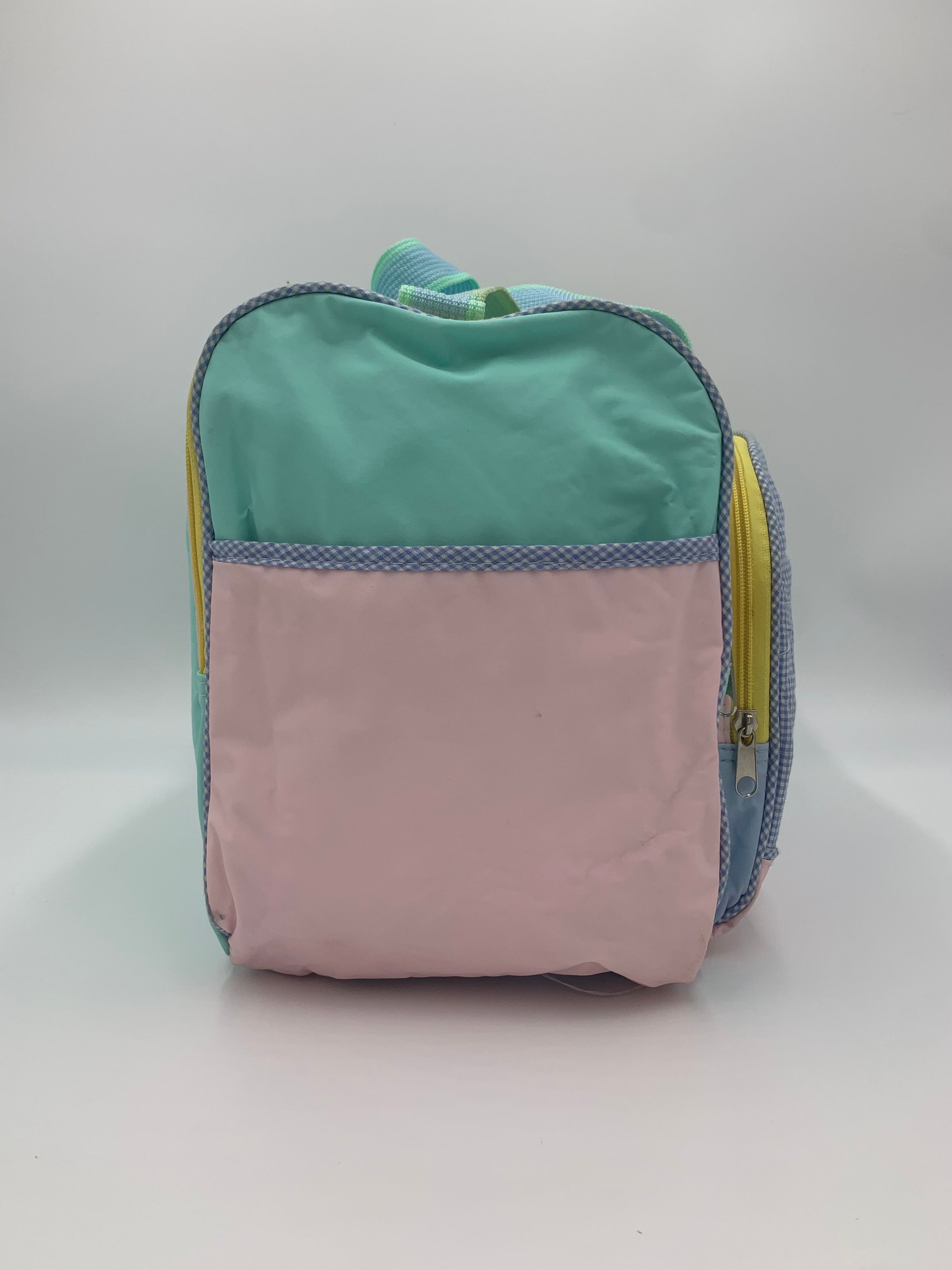 McBaby Pastel Pink with Bear Duffle Bag | ABdlr