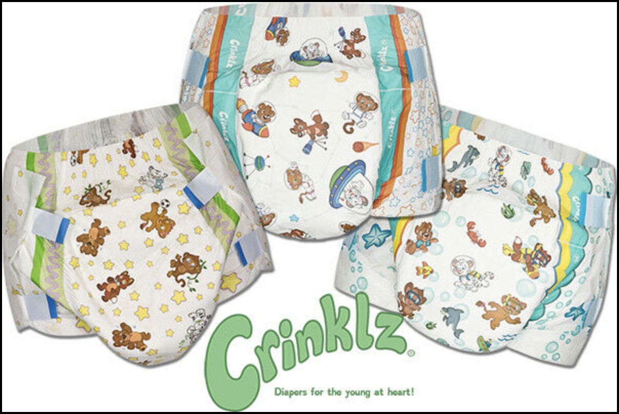 クリンクルズ 旧柄 Crinklz おむつ 残8枚 M クリンクルズ 旧柄 Crinklz 大人用おむつ 残8枚 Mサイズ クリンクルズ 旧